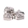 Fivela decorativa oval de 32 mm de comprimento fivela de agulha para roupa sapato flor de sapato acessórios para bagagem LOGO fábrica de 40 anos
