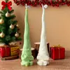 Vela Perfumada Pilar Longa do Papai Noel Atmosfera Festiva Enfeites Decorativos Presentes de Feriado Velas de Natal