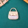 Venda Direta de Fábrica de Acessórios para Bolsas Pequenas Estilo Chanel em Brocado Song, Pingentes de Chave Estilo Chinês DIY, Pingentes Semi-Acabados Artesanais Atacado