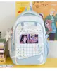 Mochila simple y linda para niña estilo coreano inspirada en Instagram, alto valor estético, ligera, transpirable, adecuada para ir al trabajo, viajar y estudiantes