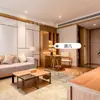 Mobiliario de Hotel Estilo Resort Estilo Chino Nuevo Yueji Die Lai, Juego Completo para Habitación Estándar y Habitación Queen Size de Airbnb, Muebles Fijos para Habitación Modelo