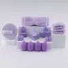 4 Caixas de Ovos de Beleza Que Não Absorvem Pó com Caixa de Armazenamento, Esponja de Maquiagem, Pincel de Maquiagem, Fixação de Maquiagem Úmida e Seca