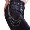 Accesorios de Moda Europeos y Americanos, Cadena de Cintura Multicapa Portátil Personalizada de Luna y Sol a la Moda, Joyería de Cadena para Pantalones de Alta Gama