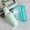 Botella de Champú de Gama Alta de 500 ml + Cabezal de Bomba Botella para Cuidado del Bebé Set de Cabezal de Bomba de Botella de Bomba de Loción con Forma de Trompeta