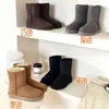 Botas de neve Henan Sangpo, botas clássicas 5825 de cano médio