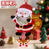 Novo Kit DIY de Artesanato em Feltro de Rena e Boneco de Neve de Natal para Crianças Ornamentos de Feriado
