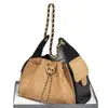 Bolsa de Mano de Piel de Ciervo Estilo Nuevo 2026 Bolso de Cuero Genuino para Mujer Bolso de Hombro Versátil de Moda Bolso Cruzado de Gran Capacidad