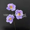 Flor Artificial 3 Tulipan Girado Tulipán Brownie Tulipán Decoración del Hogar Sala de Estar Mesa de Comedor Adornos Flor Falsa