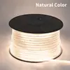 Lâmpada Cob Super Brilhante com LED Alta Voltagem 110V220V Linear Decoração de Casa Sala de Estar Tira de Luz Teto Flexível Impermeável Iluminação