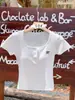 Camiseta feminina de manga curta para o verão com decote em U e um design justo e modelador, apresentando bordados e um estilo inspirado em dopamina, perfeita para um look de top curto moderno