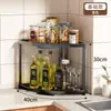 Estante de Almacenamiento para Cocina, Estante Triangular de Esquina para Especias, Estante de Almacenamiento Multicapa para Aceite, Sal, Salsa y Vinagre, Estante de Esquina para Lavabo de Baño