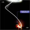 Fibra óptica de guia de luz de alto brilho, lado macio, tira luminosa de corpo inteiro, luz de atmosfera, iluminação decorativa para escadas de cinema, fibra de guia de luz