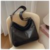 Bolsa Feminina de Grande Capacidade Transfronteiriça 2026 Nova Bolsa de Ombro Feminina Retrô Bolsa Transversal Couro Macio Bolsa Grande Bolsa Tote Feminina