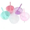 Tazón Transparente para Mascarilla juego Palillo de Plástico para Mascarilla Tazón con Película DIY Salón de Belleza Maquillaje Mascarilla Herramienta para Mezclar Maquillaje de Belleza