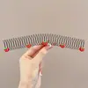 Herramienta para Peinar Flequillos y Recoger el Cabello de Niños, Peine Invisible para el Cabello, Pinza para el Cabello Linda para Niñas, Peine de Tirar para la Parte Posterior de la Cabeza