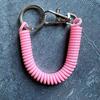 Fabricante Original Corda de Mola de Plástico Chaveiro Chaveiro de Mola Corda Retrátil Anti-Perda Corrente de Suspensão de Mola