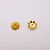 Tampas de Flor Vazadas, Tampas de Floco de Neve, Tampas de Margarida, Tampas de Florzinhas, Tampas de Flor de Ameixa, Separadores de Miçangas, Acessórios para Joias de Miçangas DIY
