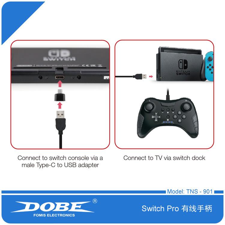 TNS-907 Switch Pro 有线手柄 04