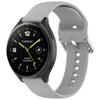 Xinyuan Shuntong Adecuado para Xiaomi Watch 2 Correa de silicona Xiaomi Watch2 Pulsera 22mm Correa con hebilla plateada