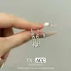 Pendientes Únicos de Personalidad con Clip de Papel en Forma de Estrella para Mujer, Estilo Nuevo Caliente de Nicho 2025, Pendientes de Alta Gama, Modernos y Versátiles