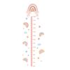 Estrellas Rosas Nubes Arcoíris Calcomanías de Altura de Dibujos Animados Calcomanías de Pared para Habitación de Niños Decoración de Jardín de Infancia Calcomanías Autoadhesivas