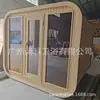 Direto da fábrica luz quadrada onda vermelha cedro vermelho lazer exterior sala de vapor seca sala de sauna villa desintoxicação casa de energia doméstica