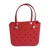 Bolsa de Eva con agujero, bolso de hombro, bolsa de playa de Eva, bolsa de almacenamiento, suave, impermeable, resistente al desgaste, bolsa de playa para natación.