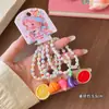 Pinzas para el Cabello de Frutas Frescas de Verano, Lindos Accesorios para el Cabello de Niños, Set para Niñas, Gomas para el Cabello, Pinzas para el Cabello, Pinzas BB de Fresa, Accesorios para el Cabello que No Dañan