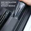 Faixa de soleira de carro mais vendida internacionalmente, faixa anti-colisão de para-choque com textura de fibra de carbono, adesivo anti-pisoteio, adesivo decorativo universal com textura de fibra de carbono