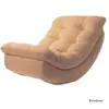 Sofá, mecedora de luna, sillón reclinable, sillón individual, sillón para siestas para uso doméstico, sillón perezoso de ocio para adultos