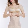 Modeladores de Corpo, Corset Pós-Parto, Modelador Feminino de Controle de Barriga com Seis Colchetes, Suporte para os Seios, Peça Modeladora de Cintura Feminina