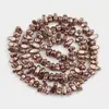 Directo de fábrica 4-8 piedra negra con cuentas moldeadas chapadas en mineral negro cuentas sueltas accesorios para pulsera collar DIY venta al por mayor de cuentas