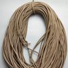 Hilo de coser de cuerda con núcleo envuelto Accesorios para prendas de vestir Cuerda de cuero PU Accesorios para joyería Cuerda redonda Venta al por mayor Cuerda de pulsera colorida