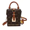 Bolsas de Teléfono Móvil de Nicho para Mujer Verano 2026 Nueva Moda Bolso Cruzado Caja Cuadrado Pequeño Bolso de Hombro Único Elegante para Mujer