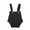 Macacão de Tricô Infantil Estilo Coreano para Primavera para Meninos e Meninas, Roupa de Passeio e Roupa de Engatinhar para Bebê de Um Ano