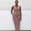 Conjunto de Duas Peças Feminino de Verão Africano Transfronteiriço Nova Moda Regata sem Mangas Calça de Perna Larga Traje Elegante Feminino Europeu e Americano