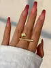 Joyería Transfronteriza Europea y Americana Anillo de Mariposa Anillo de Nudillo Femenino Ins Simple Exagerado Anillo Creativo Francés Anillo