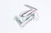 Adequado para Honda 23 CRV modificado farol de neblina dianteiro moldura decorativa farol de neblina anti-riscos faixa de farol de neblina sobrancelha faixa brilhante guarnição externa