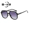 Gafas de Sol Estilo Aviador con Doble Puente 2026 Nuevo Estilo Callejero Retro Protección UV Estilo Europeo y Americano Gafas de Sol de Gama Alta