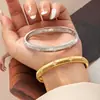 Directamente del fabricante: Pulsera de Estrellas Cepillada Estilo Buccellati con Diamantes, Pulsera Cerrada de Estrella de Cuatro Puntas, Pulsera Ligera de Lujo para el Día a Día