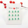 Caixa de Unhas de Natal Desenho Animado Transfronteiriça Decorações Fofo Boneco de Neve Árvore de Natal Sino Resina Estéreo Acessórios
