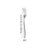 Cuchillo, Tenedor y Cuchara para Bistec Estilo Moonlight Francés Transfronterizo, Vajilla de Exportación para Regalo, Cubiertos de Acero Inoxidable de Alta Gama para Hotel Estilo Occidental