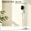 Estilo Minimalista Moderno Webcam para Bebê Suporte Multifuncional de Monitoramento de Mesa para Uso Doméstico, Instalação Sem Furos, Dedicado para Prevenção e Controle
