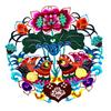 Rejas de ventana pintura de corte de papel Año Nuevo Festival de Primavera caracteres de la suerte hueco estilo chino Xi'an pequeños regalos obras hechas a mano regalos para el extranjero