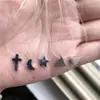 Collar de Cadena para Clavícula Hu Manli Mismo Estilo Lágrimas de Sirena Diamante Brillante Hilo de Pescado, Acero de Titanio, No se Desvanece, Joyería al por Mayor