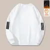 Sudadera con Capucha para Hombre Otoño e Invierno 2025 Nueva Juventud para Hombre Holgada de Terciopelo Pesada Versátil