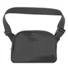Bolsa de Cintura Estilo Lulu Transfronteiriça para Corrida, Bolsa de Peito Casual, Bolsa Transversal Personalizada para Esportes ao Ar Livre, Atacado para Presente