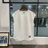 Chaleco Deportivo de Color Sólido Estilo Retro Americano Transfronterizo para Hombre, Corte Holgado, Talla Grande, Ropa Exterior de Marca de Moda de Verano sin Mangas