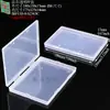 Caja Plástica Transparente Rectangular Plana, Caja para Mezclar Gouache, Caja de Pintura, Caja Grande para Almacenamiento y Organización de Documentos