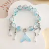 Pulsera de Joyería de Nuevo Estilo, Joyería de Cuentas de Cristal Estilo Coreano, Pareja, Estudiante, Pulsera Infantil, Joyería para Niñas al por Mayor